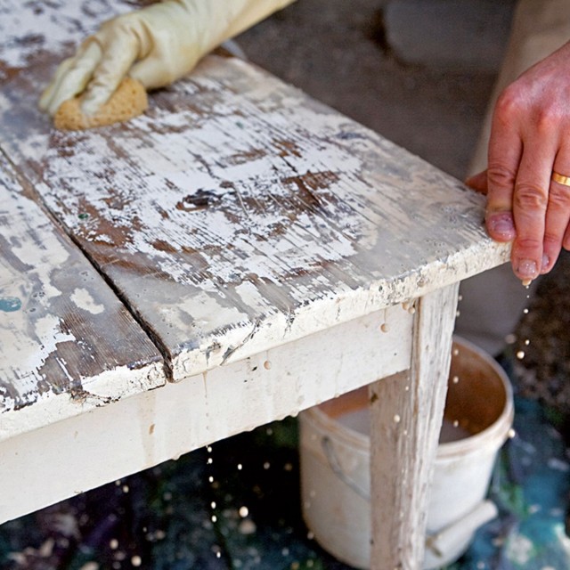 How to strip antique furniture  