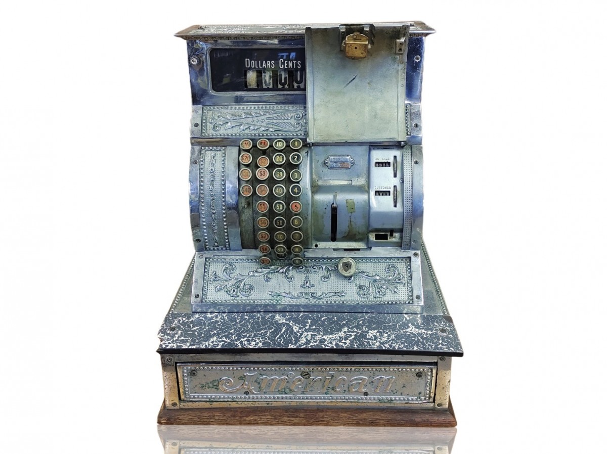 Belle caisse enregistreuse American, #380 ''cash register'' 4