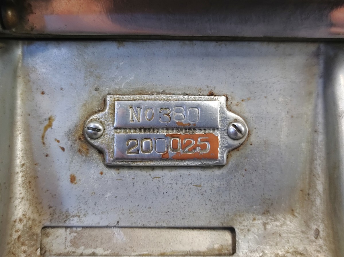 Belle caisse enregistreuse American, #380 ''cash register'' 3