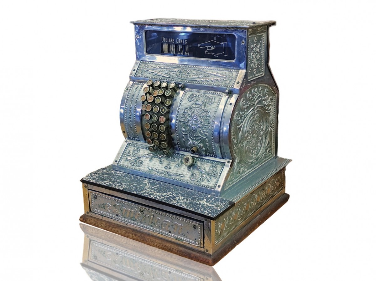 Belle caisse enregistreuse American, #380 ''cash register'' 1