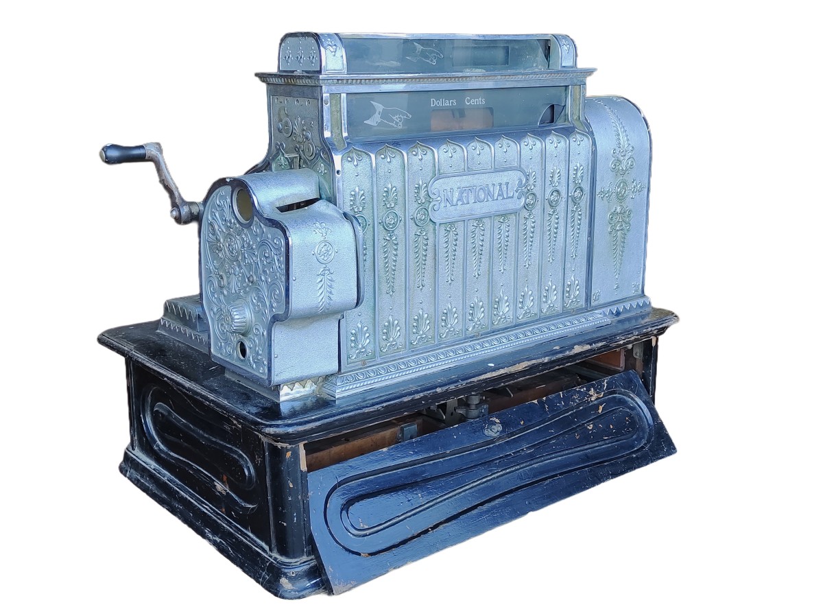 Antique National cash register  4
