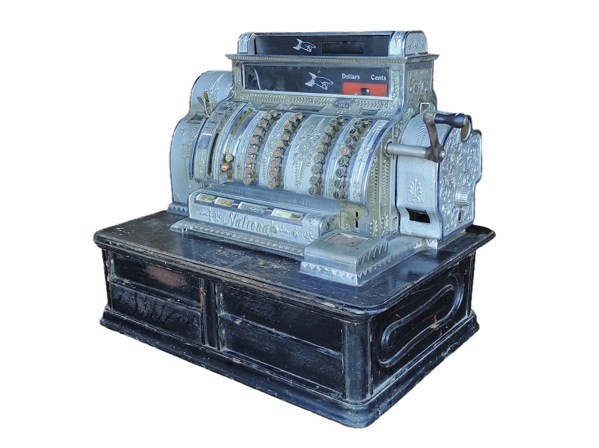 Antique National cash register  5