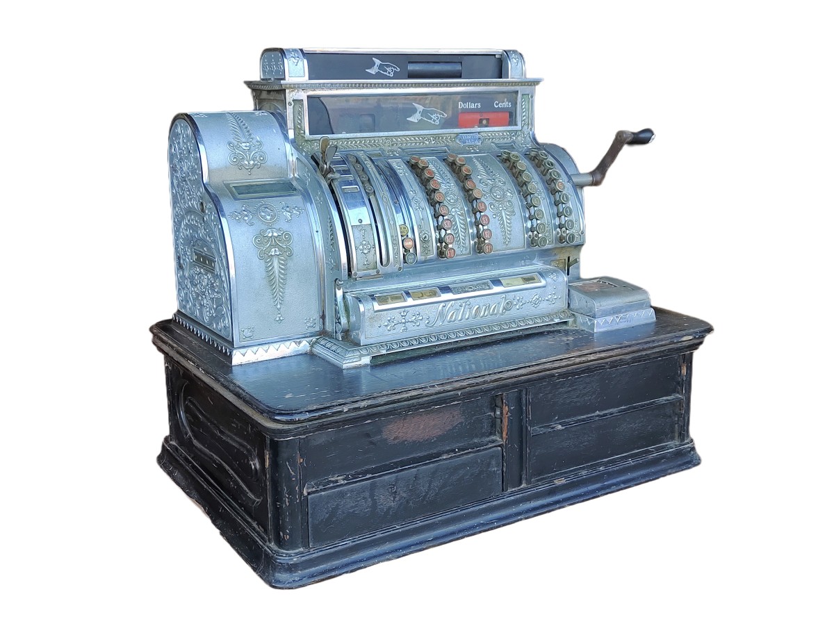 Antique National cash register  1