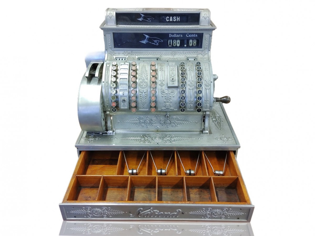 Jolie caisse enregistreuse National ''cash register'' 3
