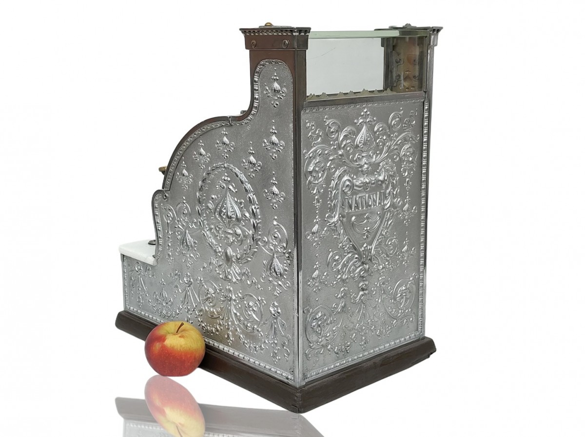 Jolie petite caisse enregistreuse National # 313, cash register  4