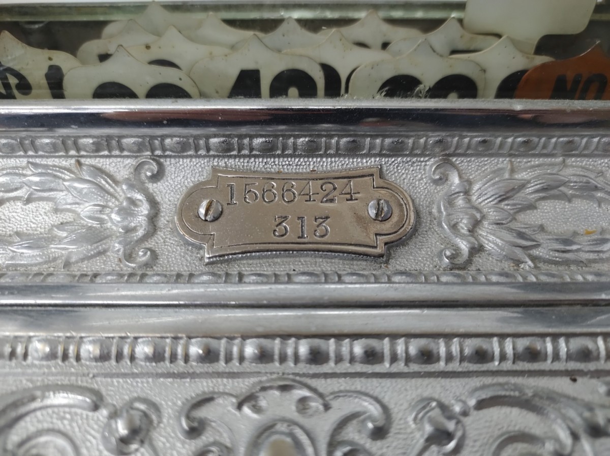 Jolie petite caisse enregistreuse National # 313, cash register  6