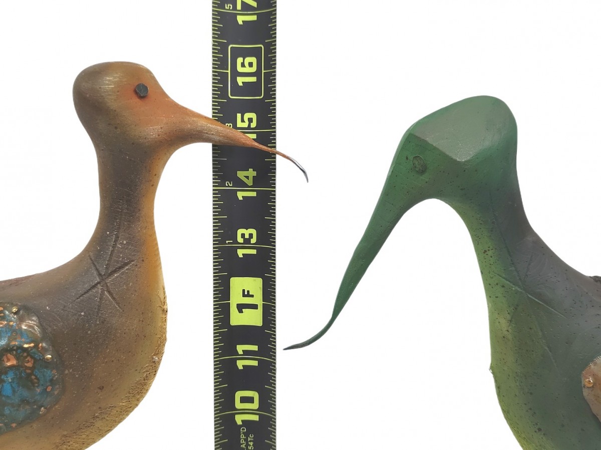 Oiseaux décoratifs, sculptures art populaire, oiseau du centre signé L. Émond ( vendu ) 4 Oiseaux décoratifs, sculptures art populaire, oiseau du centre signé L. Émond ( vendu ) 4