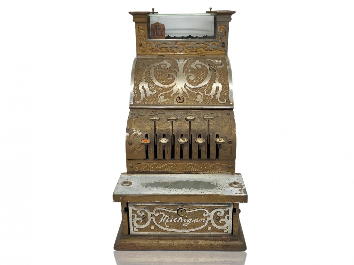 Petite caisse enregistreuse Michigan, cash register machine  2