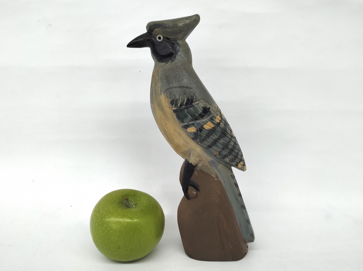 Sculptures art populaire, oiseaux sculptés par Léo Chagnon, Sorel 11