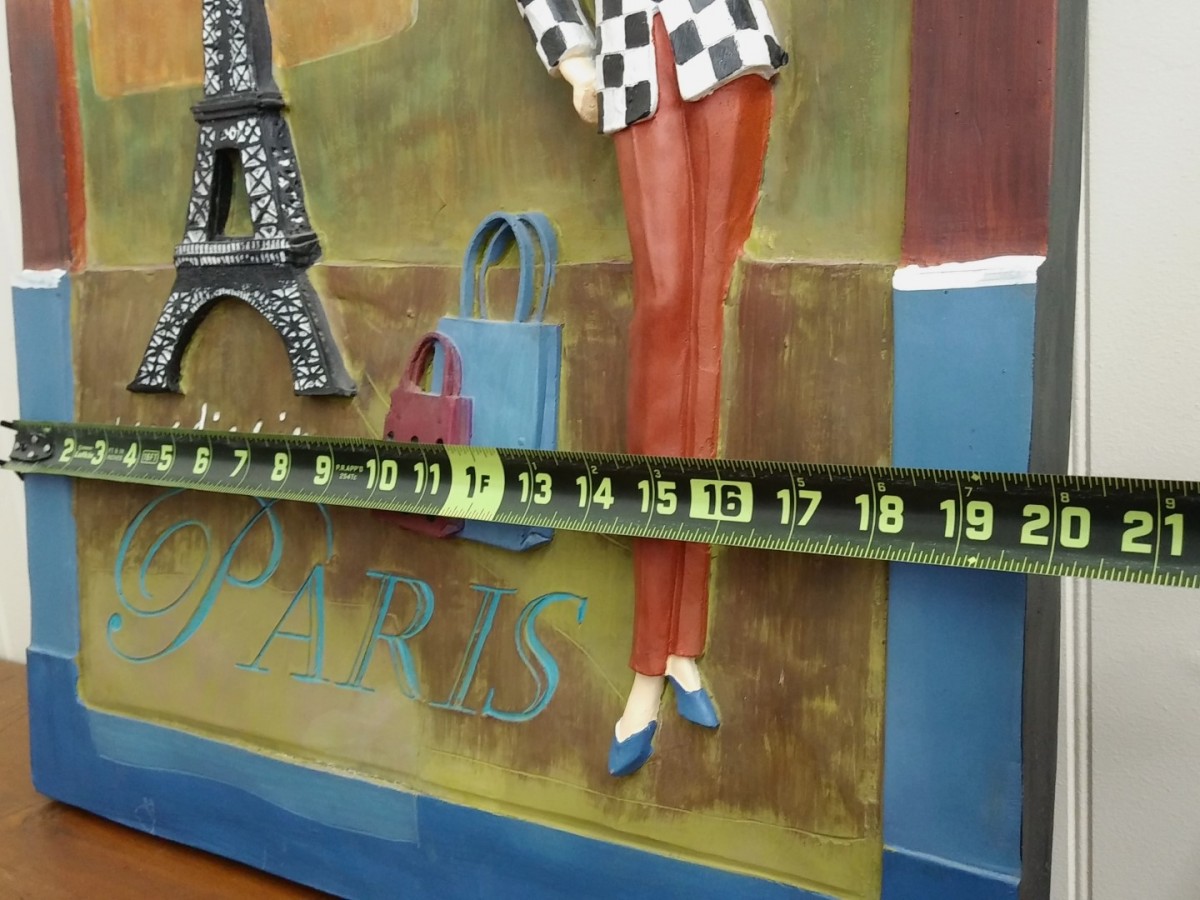Tableau décoratif en fibre, parading in Paris 3