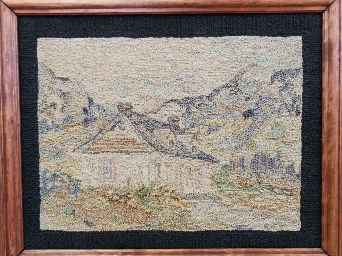 Georges-Édouard Tremblay, Baie-St-Paul hooked rug 2