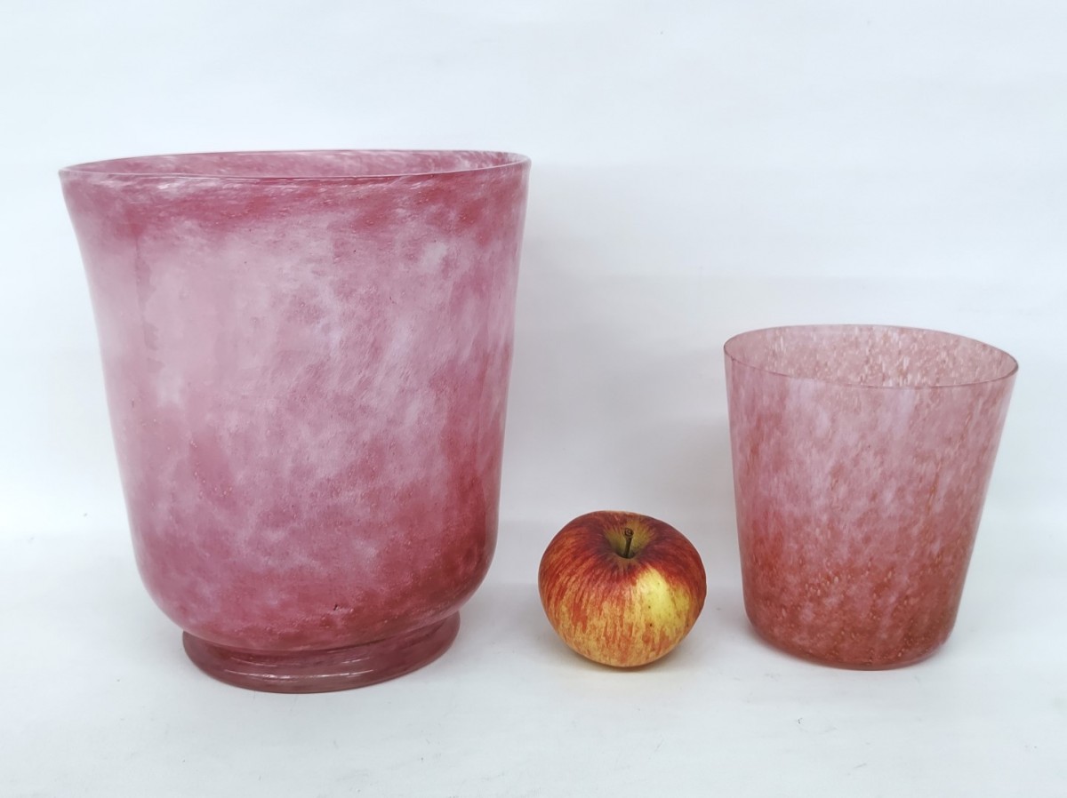 Vases ''cranberry'' vaisselle 4