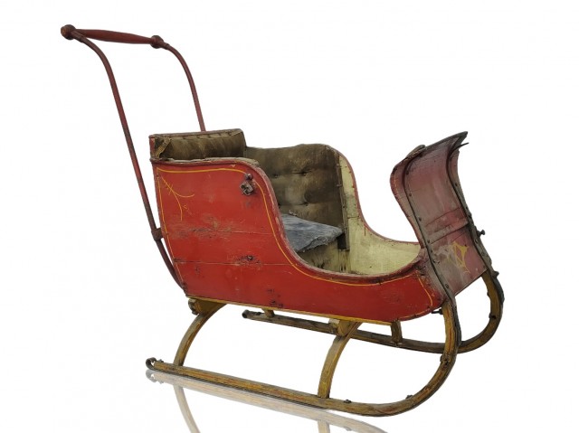 Joli petit traîneau pour enfant, sleigh, cariole  1