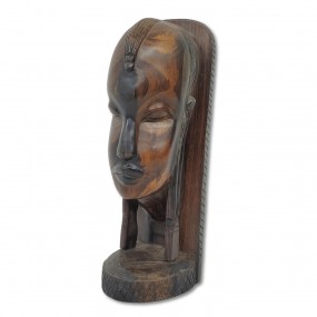 #52592 -  Très belle sculpture Africaine en bois d'ébène 