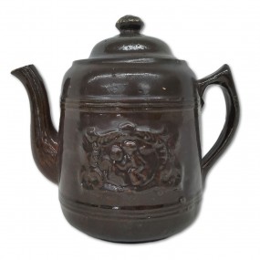 Antique pottery, tea pot