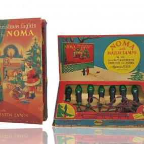 #57681 -  Anciennes décorations, lumières de Noël 