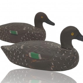 #57764 - 145$ ch. Appelants sarcelles, canards de bois fait par Arthur ''Pit'' Boucher 
