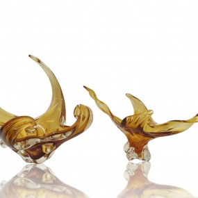 #57730 - 45$ et 35$ Verre soufflé, vases, vaisselle 