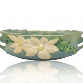#57872 - 95$ Poterie Roseville U.S.A. vase, plat