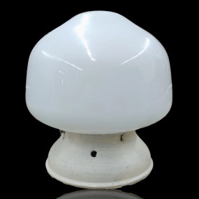 #58099 - 65$ Luminaire avec globe ''milkglass''