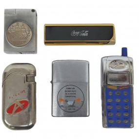 #58296 -  Lot d'anciens briquets, lighters