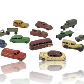 #58295 -  Lot de petites voitures Dinky Toys, jouets 