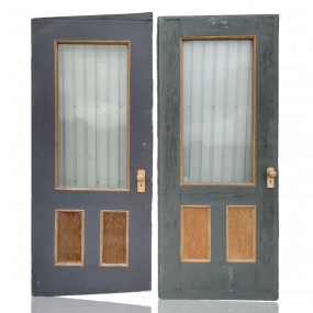 #58318 -  Anciennes portes vitrées de maison