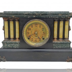 #58422 -  Decorative firemantel clock