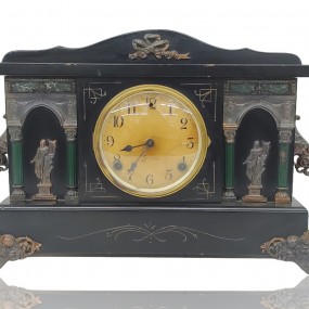 #58443 - 115$ Firemantel clock 