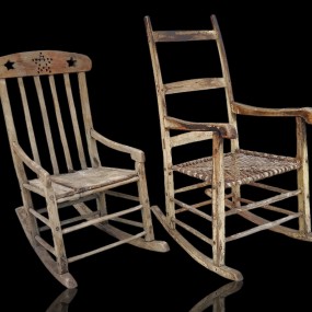 #58393 -  Antique rocking chairs 
