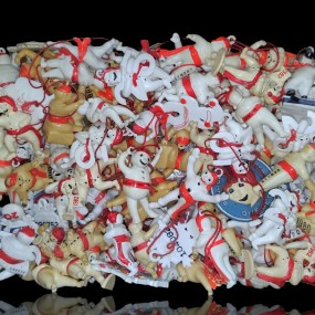 #58442 -  Carnival bonhomme figurines 
