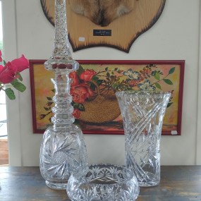 #58386 - 70$ à 150$ ch. Crystal dishes 