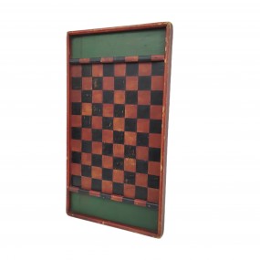 #58513 -  Damier en bois, jeu de dames