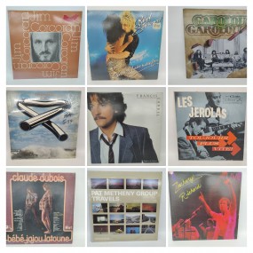 #58521 - 10$ ch Plusieurs disques vinyles