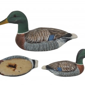 #58594 - 135$ Mallard duck decoy. Handcrafted. Authentic piece