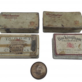 #58557 - 15$ch. Boîtes à cigarettes anciennes.