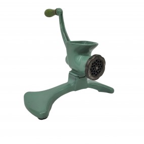 #58570 - 45$ Antique green meat grinder. Vintage kitchen decor.