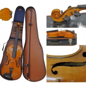 #58641 -  Luthier M. Paré violin, complete in case