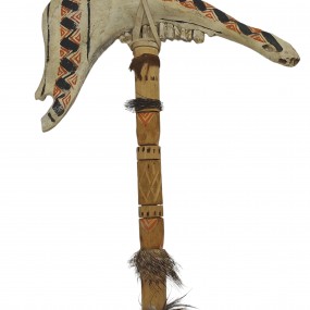 #58647 - 95$ Carved bone decorative axe