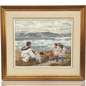 #58736 - 985$ Huile sur masonite signée Anna Noeh (20'' x 24''), peinture, tableau 