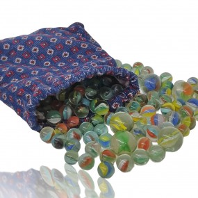 #58721 -  Lot d'anciennes billes, jouets