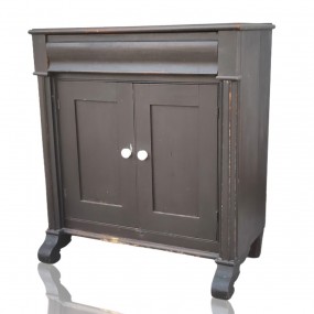 #58741 - 895$ Petit meuble buffet en pin, 100% d'origine, beau format, bahut antique 