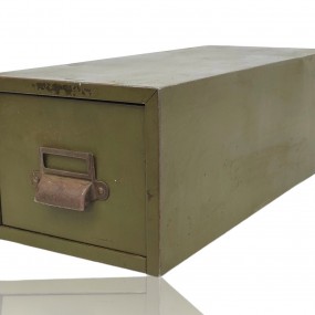 #59037 - 25$ Vintage little binder metal cabinet 