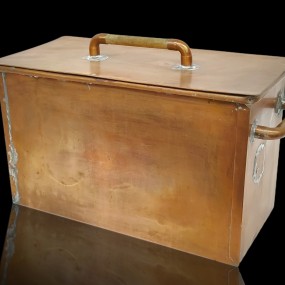 #59107 -  Vintage antique copper boiler 