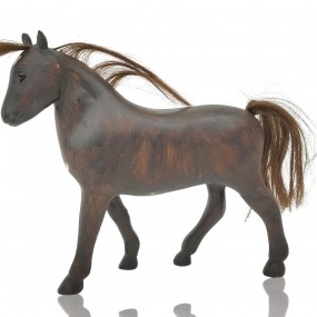 #59079 -  Little wooden carved horse signed Leo Chagnon from Sorel