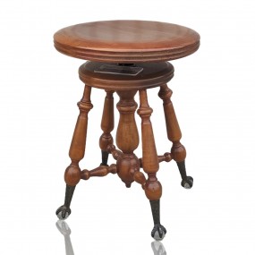 #59161 -  Piano stool signed Fernand Gignac et Roger Pilon 