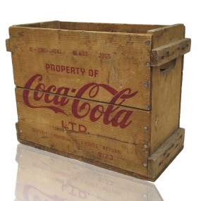 #59158 -  Coca-Cola wooden box 