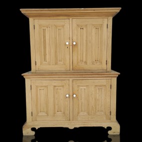 #59245 -  Antique multi-panels cupboard, armoire 