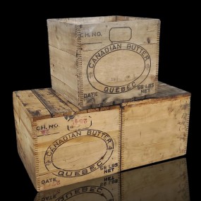 #59221 -  Canadian butter boxes