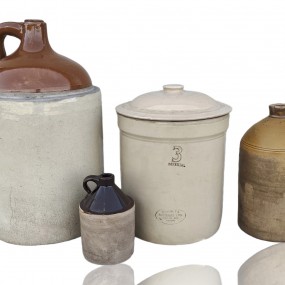 #59197 -  Decorative jug and crock 